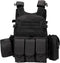 Tactical Vest Survival Vest, Adjustable Outdoor Safety Protection Hunting Vest for Tactical Cosplay