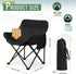 Seeloowy 2 Pack 600D 330lbs(Red, Compact Camping Chairs Portable Folding for Outside with Carry Bag Lightweight Moon
