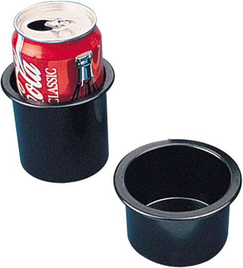 Sea-Dog 588010 Flush Mount Drink Holder - 3" Deep, Black