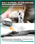 Dog Nail Clippers with Built-in Spring, 1.22-Inch Large Opening, Professional Pet Nail Trimmers for Medium to Large Dogs