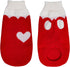 Pet Dog Knitted Sweaters Knitwear Turtleneck Pajamas Soft Winter Warm Puppy Valentine Clothing Christmas Clothes Heart Doggie Apparel for Cats Dogs (M)