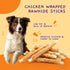 Snacks,10.6 oz Jungle Calling Dog Treats, Chicken Wrapped Rawhide Sticks for Dogs, Grain-Free Natural Small Dogs