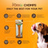 7-inch 1 Count (Pack 5) Pork Chomps Roasted Pressed Pork Skin Dog Chew, Bone