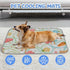 imiBBWQu Summer 27" 22" Cooling Pad Easter Patterns Cooling Mat Washable Pet Stroller Pad Dog Bed Mat Dog Pillow Bed