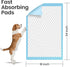 50 Count 18x24 Inch Pack FPN Dog Pee Pads | Disposable Puppy Training Pads for Dogs & Cats | Pet Potty Training Pads