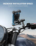 Lamicall Bike Handlebar Extender - Aluminum Alloy 4" Long Extension for Bicycle & Motorcycle, Fits 0.875" to 1.34"