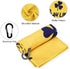 Golf Towel, Microfiber Waffle Design with Clip - Industrial Strength Magnet for Strong Hold to Golf Bags (Play Like A