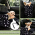15 lbs Cullaby Center Console Dog Car Seat Safe Travel for Small Dogs Under Detachable Washable Pet Carrier
