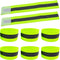 High Visibility Reflective Night Running Bands, Elastic Strap Wristbands for Cycling, Walking, Running