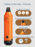 Super Quiet Dog Nail Grinder 45 db - 6-Speed Pet Nail Trimmer with 2 LED Lights & 3 Grinding Ports for All Dog Sizes