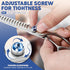 JP-440C Cutting/Trimming Moontay Professional Dog Grooming Straight, Curved, Thinning/Blending/Chunking Scissors Kit