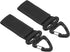 PATIKIL Belt Keeper Key Chain | Strap Hanging Gear Buckle Hook with Triangle Rotate Snap