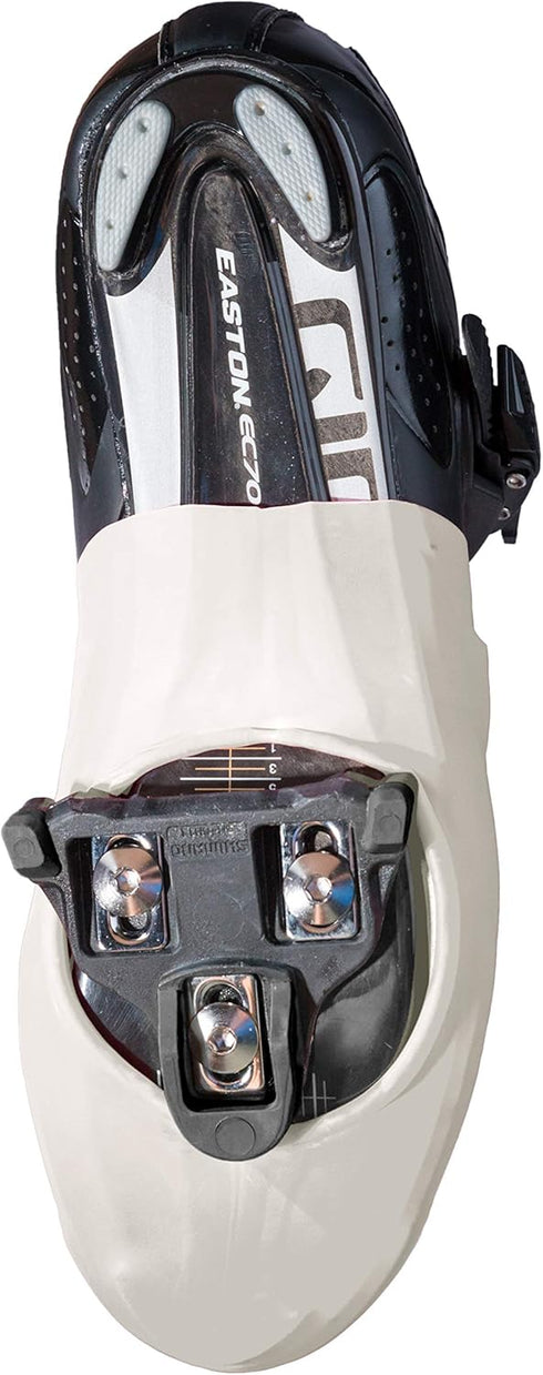 veloToze Toe Cover for Road Cycling Shoes, Keep Feet Warmer in Cool Spring and Fall Weather