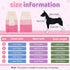 ASENKU Warm Dog Sweater for Small Medium Dogs - Thick Pullover Turtleneck Sweater for Fall Winter Clothing