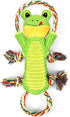 Dog Plush Squeak Toys with Crinkle Paper and Ropes, Interactive Toys for Small, Medium, Large Dogs