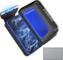 SYSENCIAGA Aquarium Magnet Glass Cleaner, Double-Sided Detachable & Floating Algae Scraper for 0.2-0.4