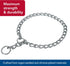 Coastal Pet Titan Chain Training Dog Collar, Durable Metal Choke Chain for Dog Training, 4 mm x 24"