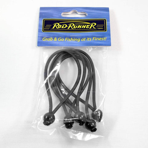 Rod-Runner Bungee Cords - Set of 5 Bungee Straps for Fishing Rod Racks