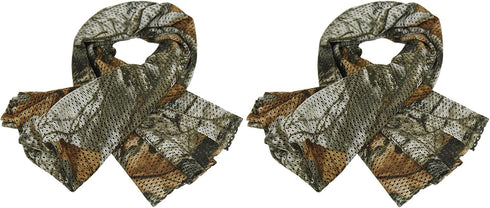 HYOUT Tactical Neck Scarves, Woodland Camo Scarf for Outdoor Sports