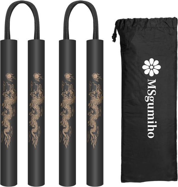 Nunchucks Cord Nunchakus, Safe Foam Rubber Training Nunchucks for Kids & Beginners Practice