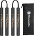 Nunchucks Cord Nunchakus, Safe Foam Rubber Training Nunchucks for Kids & Beginners Practice