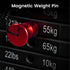 Universal Magnetic Weight Stack Pin with Pull Rope, Heavy Duty Pin Insert for Home or Commercial Gym Accessories (Red)