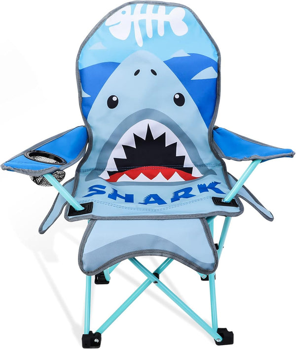 KABOER Kids Outdoor Folding Lawn and Camping Chair with Cup Holder and