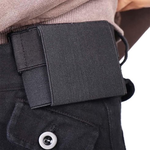 Slim Running Phone Belt Bag for Hiking Climbing, Waist Pack Pouch Holder for Outdoor Men Women (17.5cm)