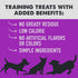 Cloud Star Tricky Trainers Chewy Dog Treats – Whole Grain Soft for Adult & Puppy