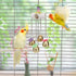 Bird Parrot Bells Toy, Sweet Sound for Budgie Parakeet Cockatiel Conure African Grey Lovebird