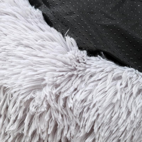 Dog Bed Cat Bed, Small Dogs Bed Doughnut Bed, Round Dog Bed, Cat Blanket, Cushion for Dogs up to 3Kg