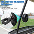 Roykaw Portable Golf Cart Fan, USB Input, 3-Speed Settings, Compatible with EZGO Club Car Yamaha