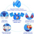 REALIKE Kids Swim Vest Floaties with Shoulder Harness and Arm Wings for Children/Infant/Baby, 28-70lbs