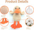 Soft Stuffed Duck Squishy Toy, Plush Squeaky Toy for Dogs, Puppy Toys
