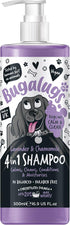 Dog Shampoo by Bugalugs, Lavender & Chamomile 4 in 1 Grooming Shampoo for Smelly Dogs, Vegan