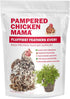 (2 Pampered Chicken Mama Molting Supplement for Chickens: Fluffiest Feathers Ever Backyard Chicken Feed and Supplies