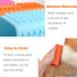 2 Pieces Pet Dog Cat Hair Remover, Block Roller Cleaner, Hollow Silicone Brush for Sofa, Car Interiors, Fabrics