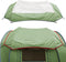 Transparent Tent Tarp Replacement for Ayamaya 4 Person Pop Up Tent, Clear Camping Rain Tarp, 3.7 * 3.4ft