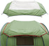 Transparent Tent Tarp Replacement for Ayamaya 4 Person Pop Up Tent, Clear Camping Rain Tarp, 3.7 * 3.4ft