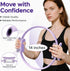 Set Pilates Ring Kit for Women, Pilates Equipment Accessories, Home Workout with Magic Circle, Mini Exercise Ball