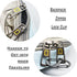 Small Metal Carabiner Clips 1.6 inch (41mm) Double Sided Spring Gate Snap Hooks Keychain Clasp Accessories