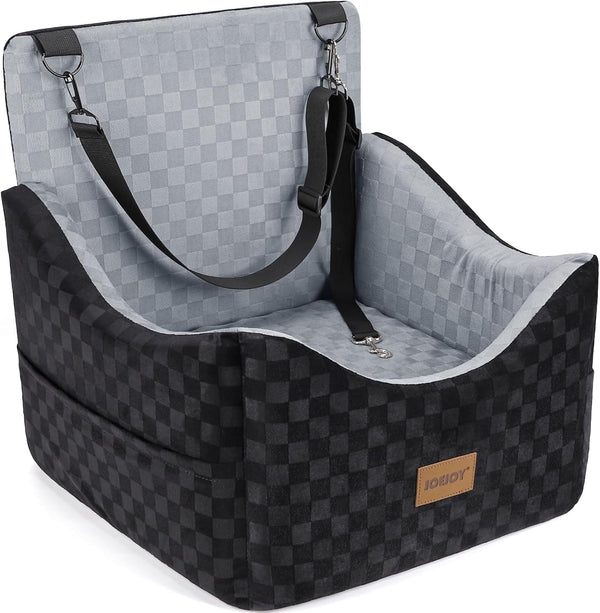 JOEJOY Elevated Dog Car Seat for Small/Medium Dogs up to 35 lbs,