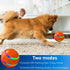 Automatic Dog Ball Toy - USB Rechargeable, Dual Mode, Soft Exterior & PC Interior for Small Breeds