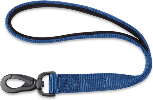 Hyhug Pets Premium Durable Nylon 18 Inch Short Leash with Soft Padded Neoprene Handle for Large Dogs