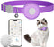 Cat Tracker,No Monthly Fee GPS Trackers for Cats Work with Apple Find