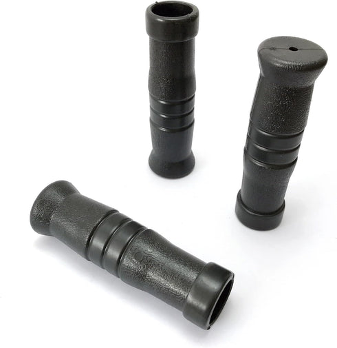 SquEqu 4 Pack LAT Pulldown Machine Straight Bar Grips Non-Slip Tricep Bar Rubber Grips for Fitness LAT and Lift Pulley