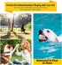 Dog Balls Toys for Aggressive Chewers - Indestructible Bouncy Floating Balls for Fetch, Durable Solid Rubber for