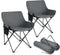 Joyfair Outdoor Camping Chair for Adult, Large Portable Folding Moon Chairs with