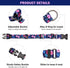 Martingale Collar for Dogs, Adjustable Soft Nylon with Cute Patterns for Small Medium Large Dogs