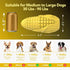 Dog Chew Toys for Aggressive Chewers, Indestructible Durable Squeaky Toys for Medium Large Breeds, Corn Stick Toy